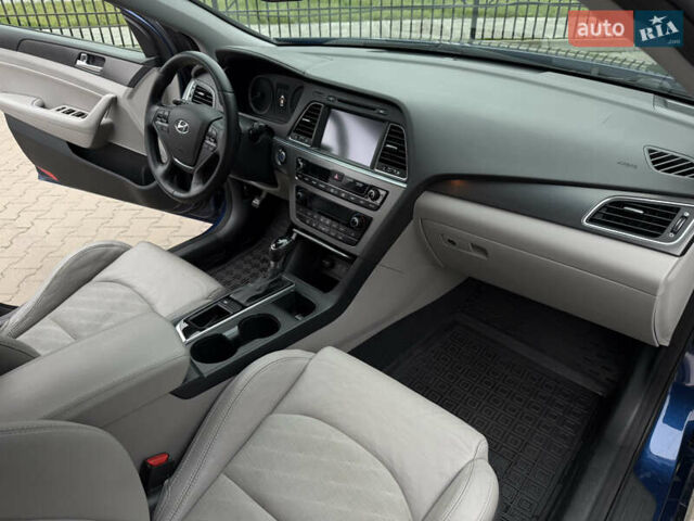 Синий Хендай Соната, объемом двигателя 2.36 л и пробегом 170 тыс. км за 9500 $, фото 18 на Automoto.ua