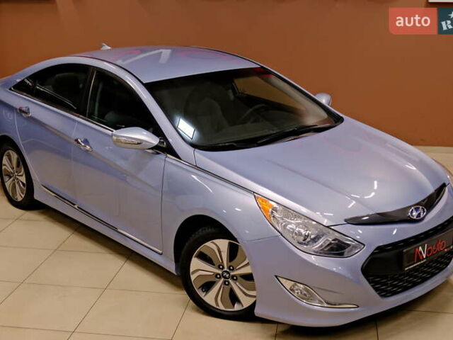 Синий Хендай Соната, объемом двигателя 2.4 л и пробегом 186 тыс. км за 8900 $, фото 5 на Automoto.ua