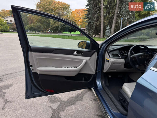 Синий Хендай Соната, объемом двигателя 2.36 л и пробегом 174 тыс. км за 12500 $, фото 36 на Automoto.ua