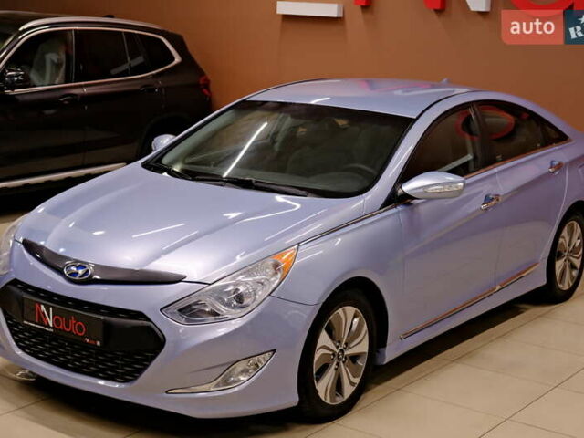 Синий Хендай Соната, объемом двигателя 2.4 л и пробегом 186 тыс. км за 8900 $, фото 2 на Automoto.ua