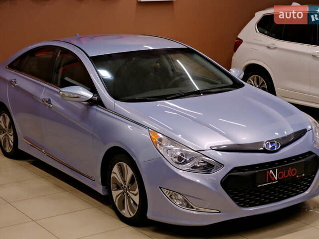 Синий Хендай Соната, объемом двигателя 2.4 л и пробегом 186 тыс. км за 8900 $, фото 3 на Automoto.ua