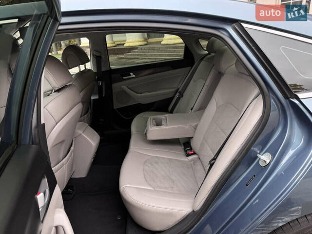 Синий Хендай Соната, объемом двигателя 2.36 л и пробегом 174 тыс. км за 12500 $, фото 44 на Automoto.ua