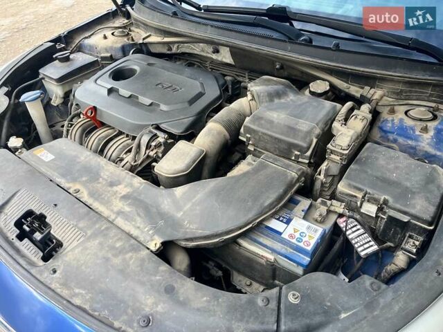 Синій Хендай Соната, об'ємом двигуна 2.4 л та пробігом 127 тис. км за 10500 $, фото 26 на Automoto.ua