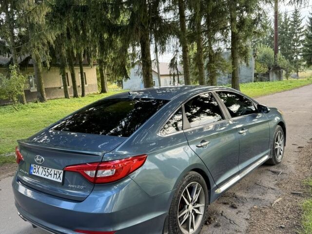 Синій Хендай Соната, об'ємом двигуна 2 л та пробігом 181 тис. км за 11000 $, фото 4 на Automoto.ua