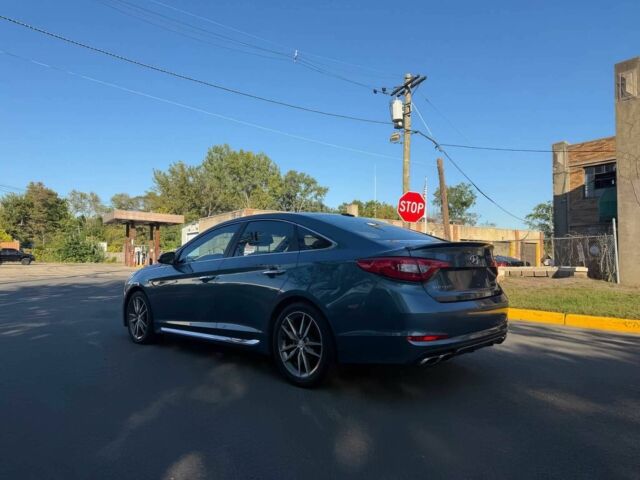 Синий Хендай Соната, объемом двигателя 2 л и пробегом 75 тыс. км за 5100 $, фото 4 на Automoto.ua