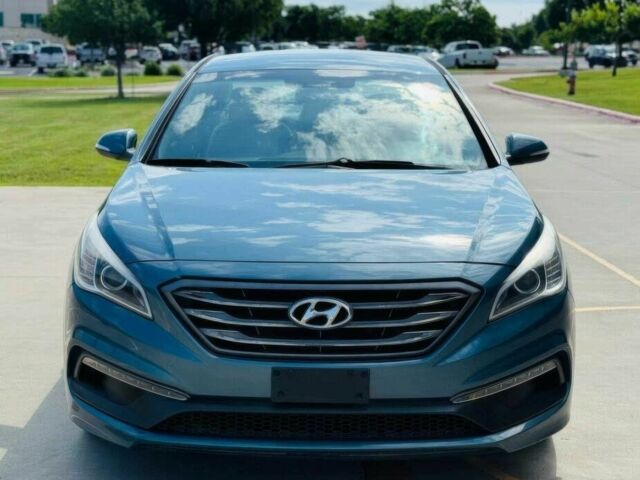 Синій Хендай Соната, об'ємом двигуна 2 л та пробігом 72 тис. км за 6500 $, фото 1 на Automoto.ua