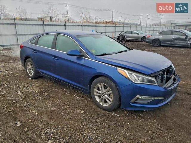 Синий Хендай Соната, объемом двигателя 2.4 л и пробегом 63 тыс. км за 1000 $, фото 3 на Automoto.ua