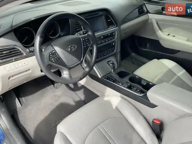 Синий Хендай Соната, объемом двигателя 2.36 л и пробегом 145 тыс. км за 10500 $, фото 18 на Automoto.ua