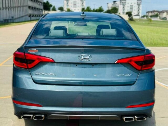 Синій Хендай Соната, об'ємом двигуна 2 л та пробігом 72 тис. км за 6500 $, фото 4 на Automoto.ua