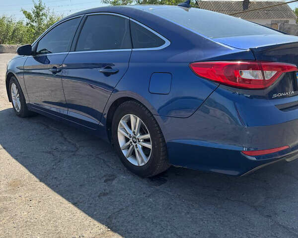 Синій Хендай Соната, об'ємом двигуна 2.36 л та пробігом 118 тис. км за 10500 $, фото 12 на Automoto.ua
