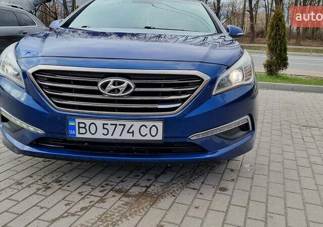 Синий Хендай Соната, объемом двигателя 2.36 л и пробегом 110 тыс. км за 8450 $, фото 14 на Automoto.ua