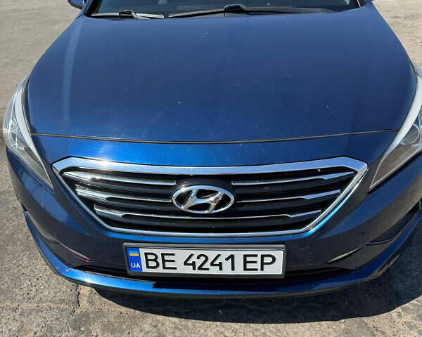 Синій Хендай Соната, об'ємом двигуна 2.36 л та пробігом 118 тис. км за 10500 $, фото 1 на Automoto.ua