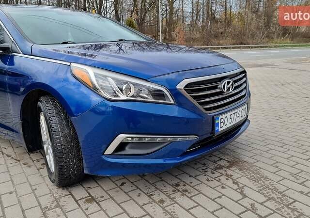 Синий Хендай Соната, объемом двигателя 2.36 л и пробегом 110 тыс. км за 8450 $, фото 15 на Automoto.ua