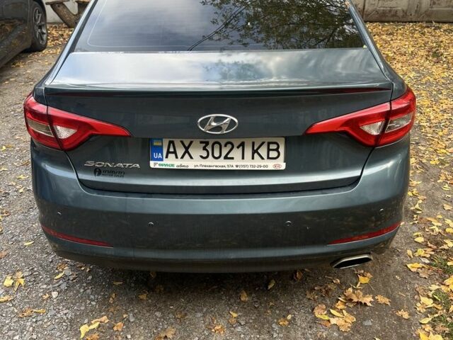 Хендай Соната 2015 в Харькове на Automoto.ua Синий Хендай Соната, объемом двигателя 2.4 л и пробегом 190 тыс. км за 8500 $, фото 4 на Automoto.ua