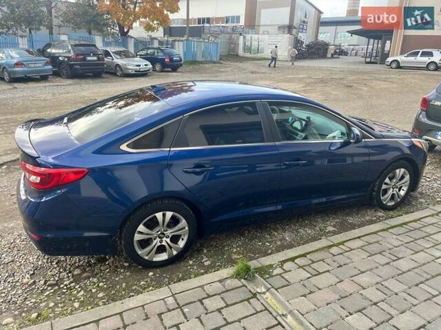 Синій Хендай Соната, об'ємом двигуна 2.4 л та пробігом 127 тис. км за 10500 $, фото 7 на Automoto.ua