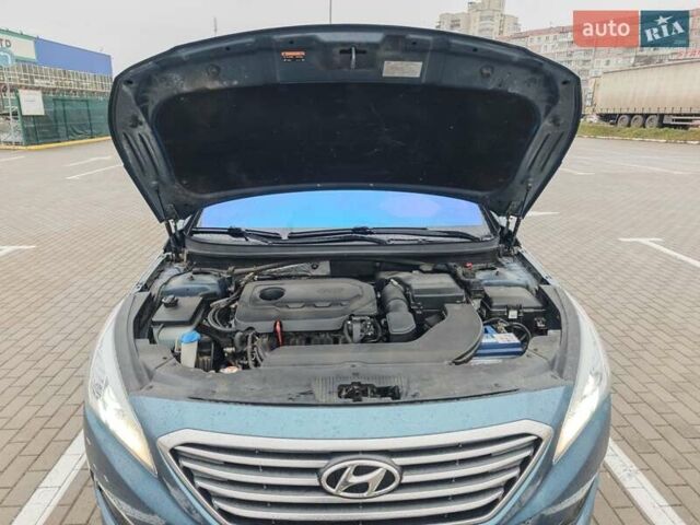 Синий Хендай Соната, объемом двигателя 2.36 л и пробегом 100 тыс. км за 9999 $, фото 24 на Automoto.ua