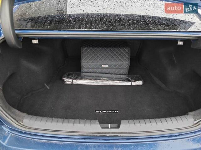 Синій Хендай Соната, об'ємом двигуна 2.36 л та пробігом 234 тис. км за 9600 $, фото 33 на Automoto.ua