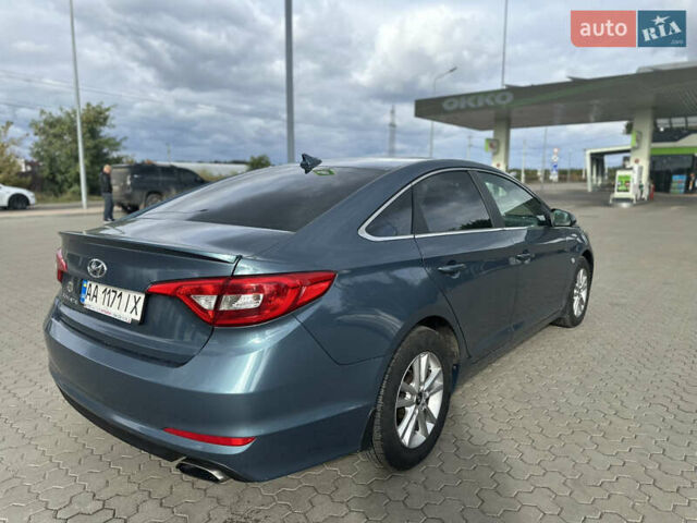 Синій Хендай Соната, об'ємом двигуна 2.36 л та пробігом 132 тис. км за 10500 $, фото 7 на Automoto.ua