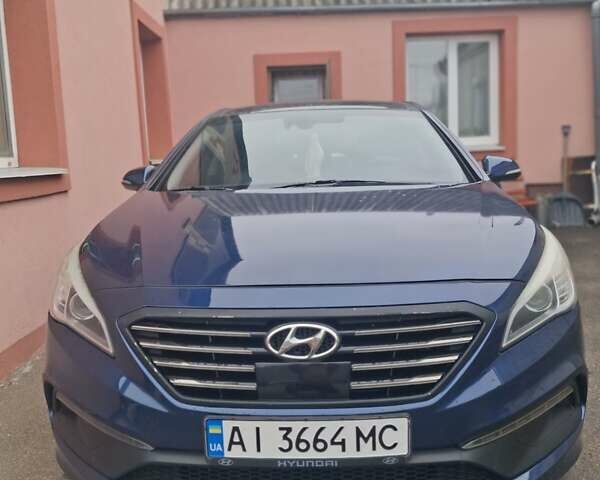 Синій Хендай Соната, об'ємом двигуна 2.36 л та пробігом 185 тис. км за 12500 $, фото 23 на Automoto.ua