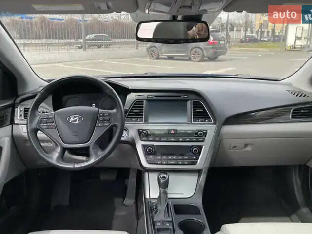 Синий Хендай Соната, объемом двигателя 2.36 л и пробегом 145 тыс. км за 10500 $, фото 7 на Automoto.ua