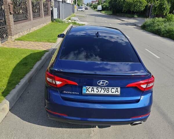 Синій Хендай Соната, об'ємом двигуна 2.36 л та пробігом 234 тис. км за 9600 $, фото 13 на Automoto.ua