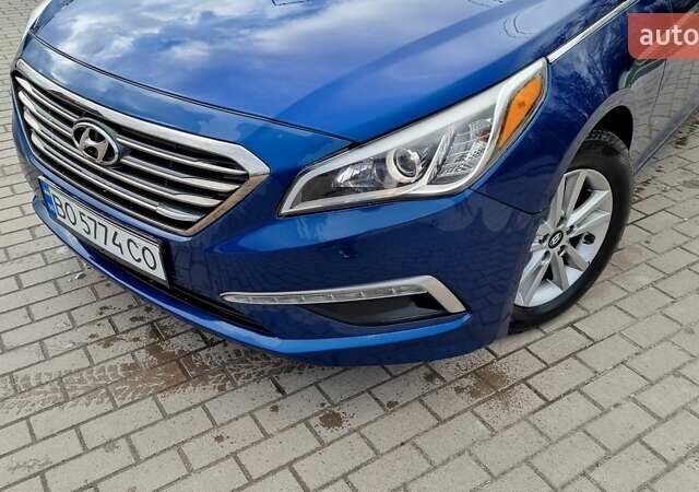 Синий Хендай Соната, объемом двигателя 2.36 л и пробегом 110 тыс. км за 8450 $, фото 12 на Automoto.ua