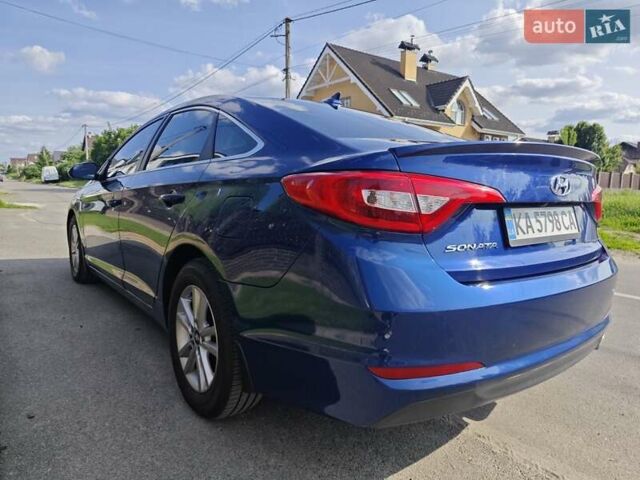 Синій Хендай Соната, об'ємом двигуна 2.36 л та пробігом 234 тис. км за 9600 $, фото 12 на Automoto.ua