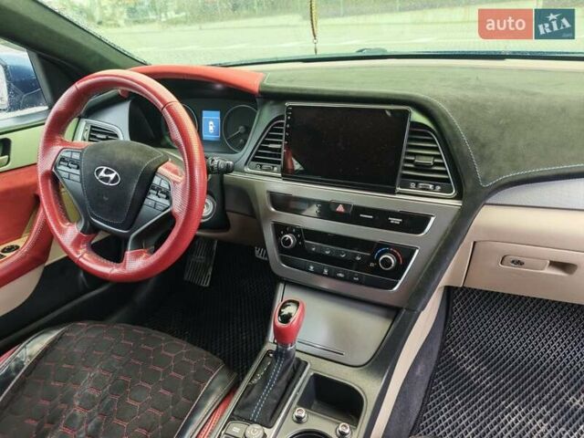 Синий Хендай Соната, объемом двигателя 2.36 л и пробегом 100 тыс. км за 9999 $, фото 20 на Automoto.ua