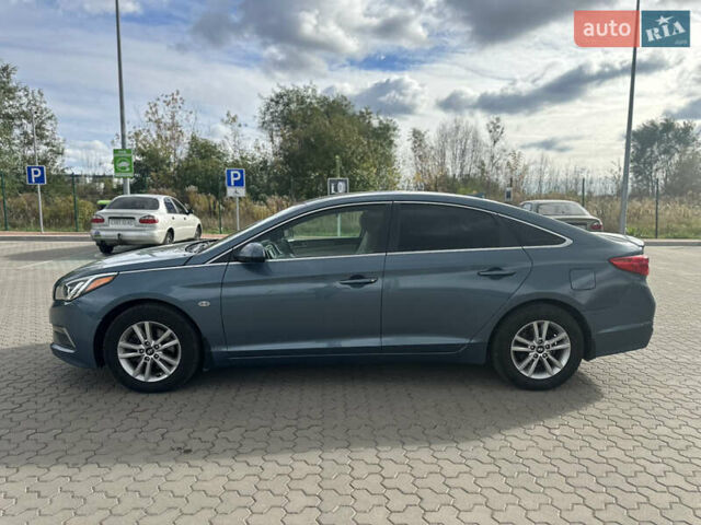 Синій Хендай Соната, об'ємом двигуна 2.36 л та пробігом 132 тис. км за 9200 $, фото 3 на Automoto.ua