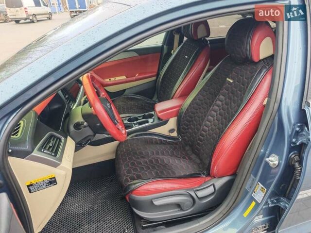 Синий Хендай Соната, объемом двигателя 2.36 л и пробегом 100 тыс. км за 9999 $, фото 7 на Automoto.ua