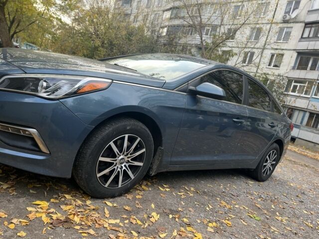 Хендай Соната 2015 в Харькове на Automoto.ua Синий Хендай Соната, объемом двигателя 2.4 л и пробегом 190 тыс. км за 8500 $, фото 1 на Automoto.ua
