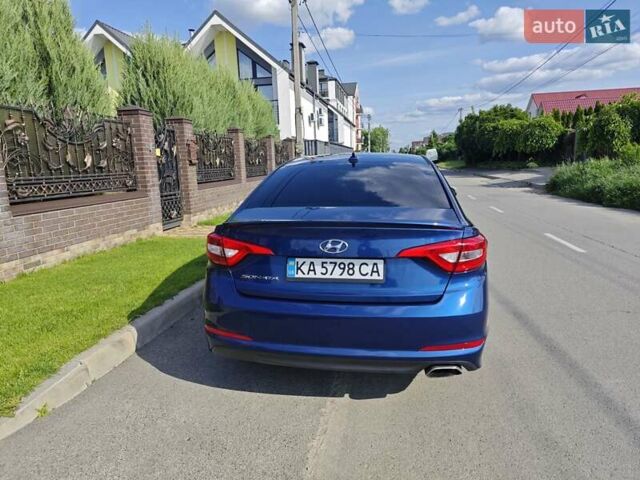 Синій Хендай Соната, об'ємом двигуна 2.36 л та пробігом 234 тис. км за 9600 $, фото 10 на Automoto.ua