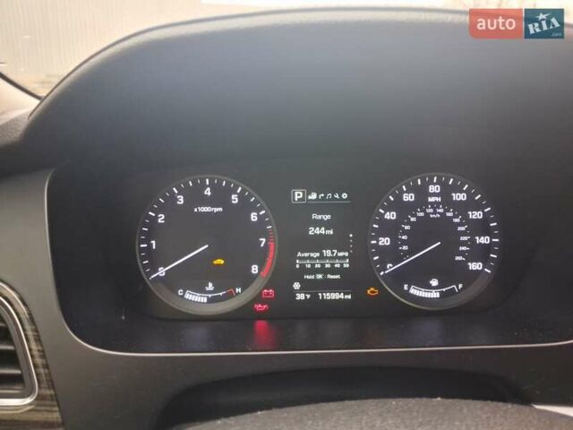 Синій Хендай Соната, об'ємом двигуна 2.36 л та пробігом 185 тис. км за 12500 $, фото 5 на Automoto.ua