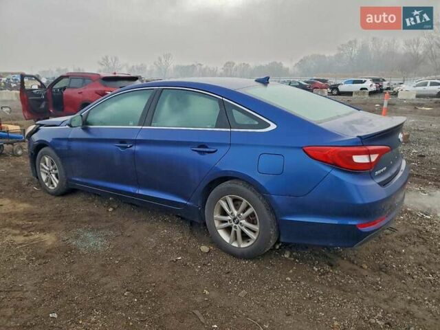 Синий Хендай Соната, объемом двигателя 2.4 л и пробегом 63 тыс. км за 1000 $, фото 1 на Automoto.ua