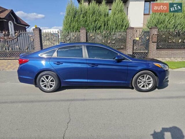 Синій Хендай Соната, об'ємом двигуна 2.36 л та пробігом 234 тис. км за 9600 $, фото 6 на Automoto.ua