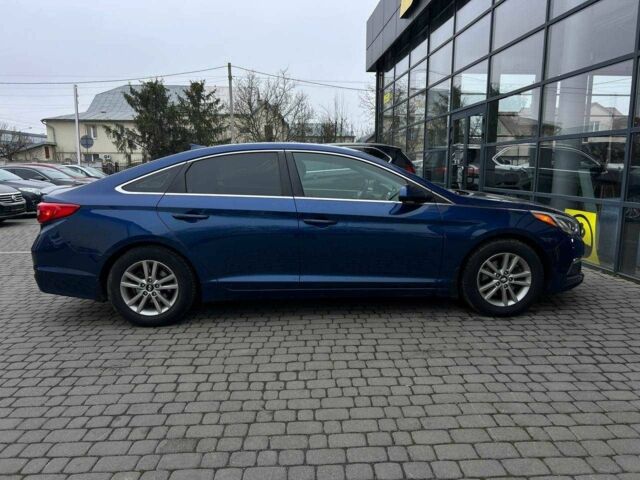 Синій Хендай Соната, об'ємом двигуна 2.4 л та пробігом 127 тис. км за 10500 $, фото 7 на Automoto.ua