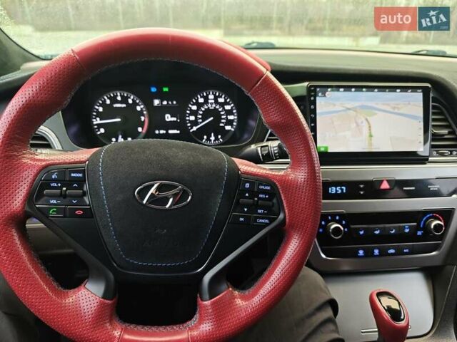 Синий Хендай Соната, объемом двигателя 2.36 л и пробегом 100 тыс. км за 9999 $, фото 33 на Automoto.ua