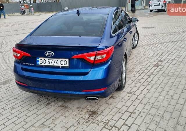 Синий Хендай Соната, объемом двигателя 2.36 л и пробегом 110 тыс. км за 8450 $, фото 7 на Automoto.ua