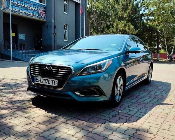 Синій Хендай Соната, об'ємом двигуна 2 л та пробігом 156 тис. км за 12800 $, фото 5 на Automoto.ua