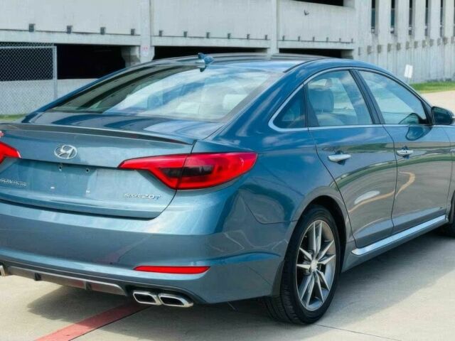 Синій Хендай Соната, об'ємом двигуна 2 л та пробігом 72 тис. км за 6500 $, фото 5 на Automoto.ua