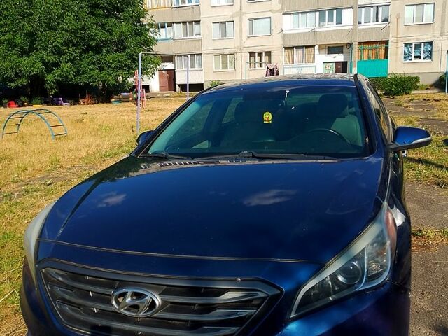 Синій Хендай Соната, об'ємом двигуна 2.4 л та пробігом 210 тис. км за 5300 $, фото 8 на Automoto.ua