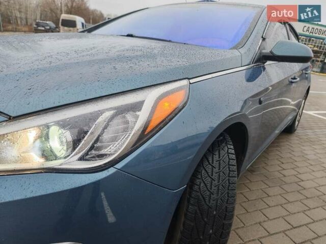 Синий Хендай Соната, объемом двигателя 2.36 л и пробегом 100 тыс. км за 9999 $, фото 34 на Automoto.ua