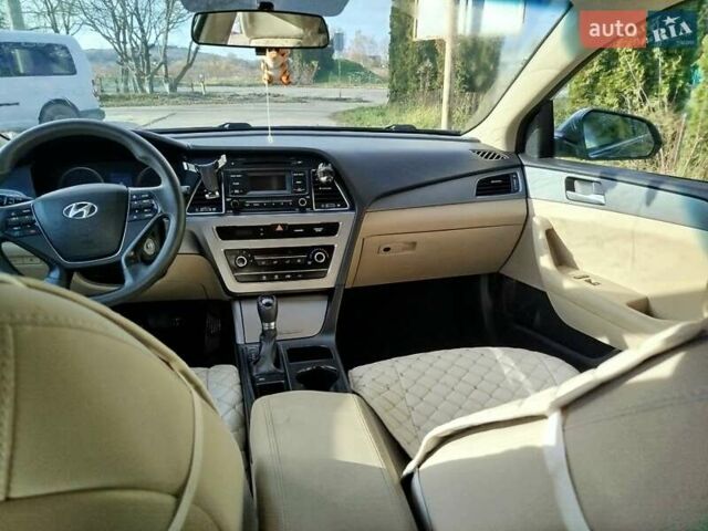 Синий Хендай Соната, объемом двигателя 2.36 л и пробегом 219 тыс. км за 10200 $, фото 15 на Automoto.ua