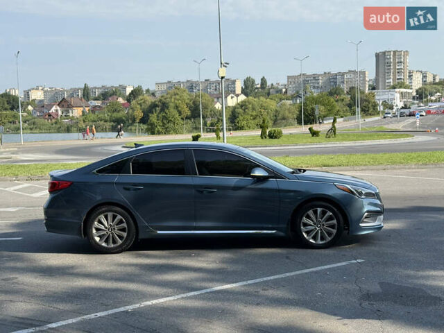 Синий Хендай Соната, объемом двигателя 2.4 л и пробегом 78 тыс. км за 11700 $, фото 19 на Automoto.ua
