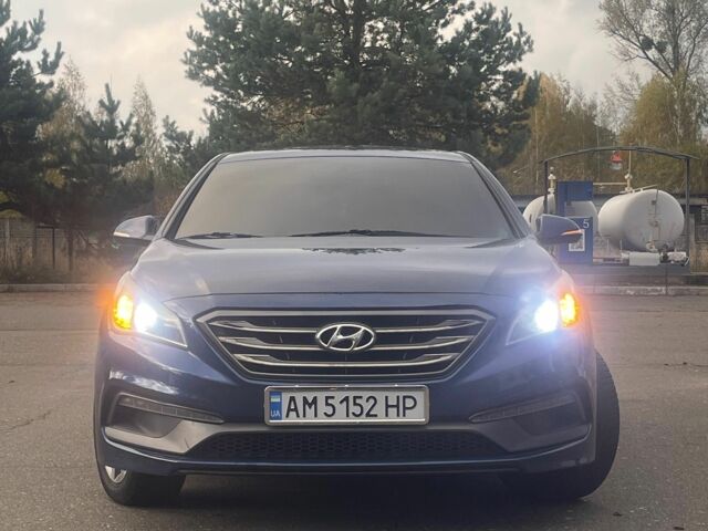 Хендай Соната 2016 в Житомире на Automoto.ua Синий Хендай Соната, объемом двигателя 2.4 л и пробегом 136 тыс. км за 13000 $, фото 14 на Automoto.ua