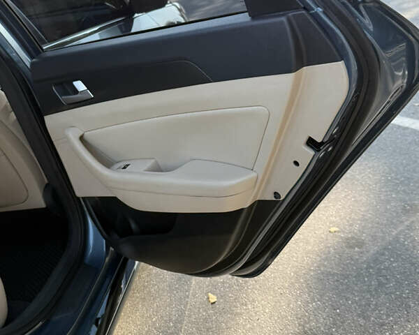 Синий Хендай Соната, объемом двигателя 2.4 л и пробегом 78 тыс. км за 11700 $, фото 12 на Automoto.ua