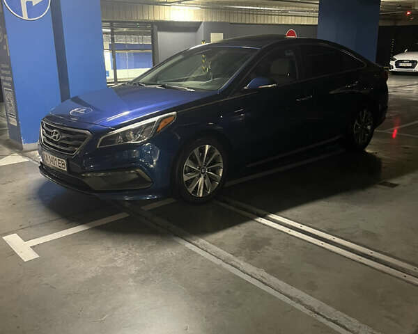 Синий Хендай Соната, объемом двигателя 2.36 л и пробегом 142 тыс. км за 11900 $, фото 23 на Automoto.ua