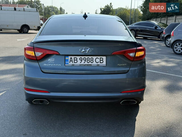 Синий Хендай Соната, объемом двигателя 2.4 л и пробегом 78 тыс. км за 11700 $, фото 23 на Automoto.ua