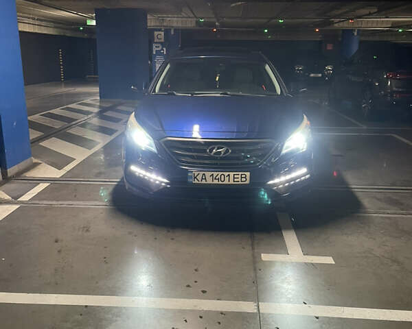 Синий Хендай Соната, объемом двигателя 2.36 л и пробегом 142 тыс. км за 11900 $, фото 17 на Automoto.ua