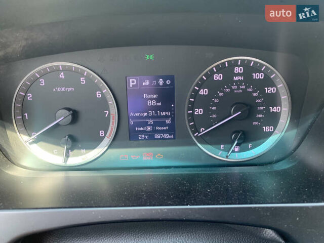 Синий Хендай Соната, объемом двигателя 2.4 л и пробегом 144 тыс. км за 12100 $, фото 21 на Automoto.ua